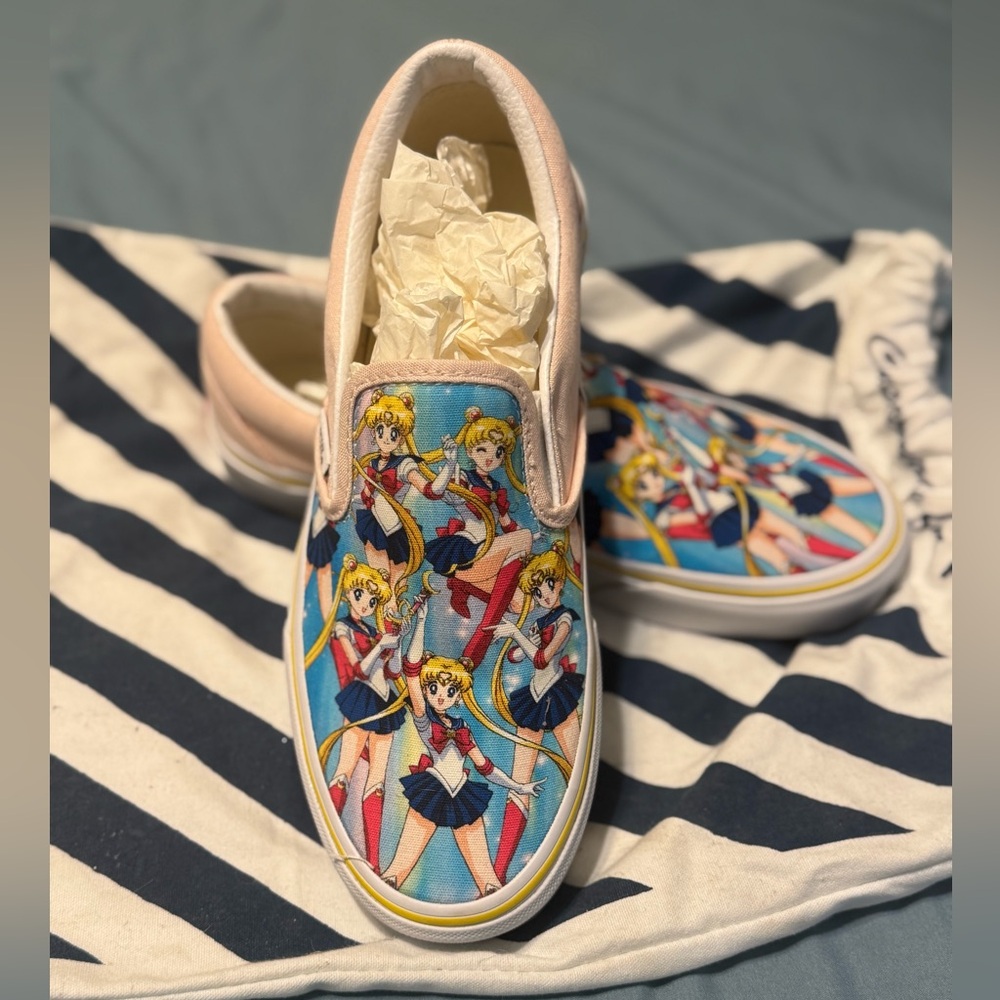 Custom Sailor Moon Vans